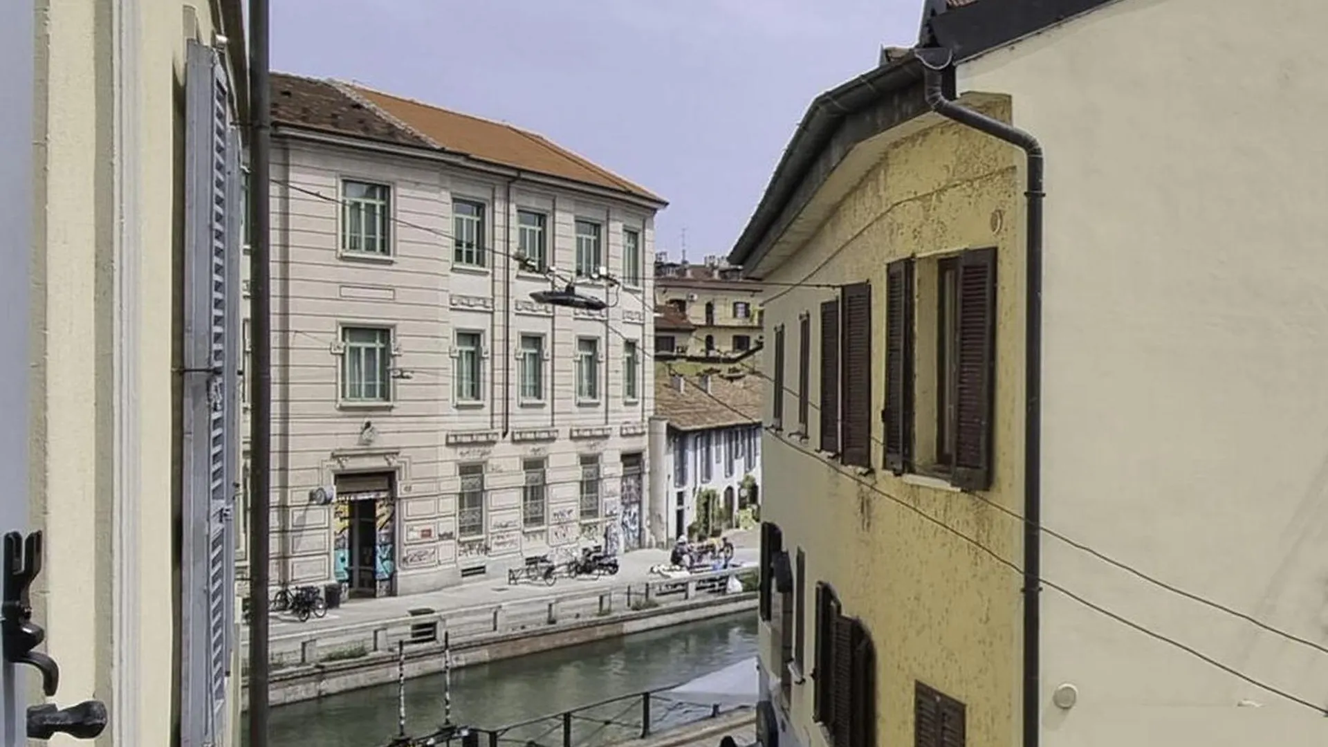 Milano Navigli Canal View Studio Apt Apartament Mediolan